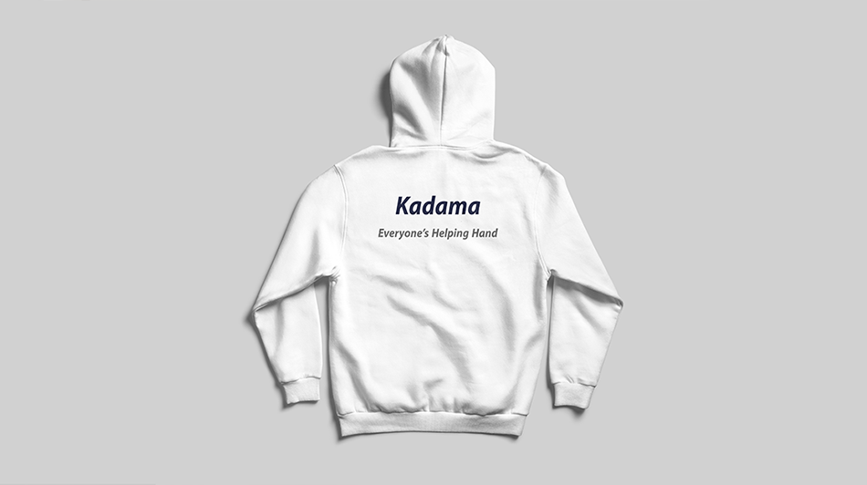 Back of a Kadama sweater
